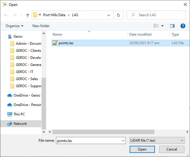 Model_Ribbon_External_Import_LAS_FileExplorer