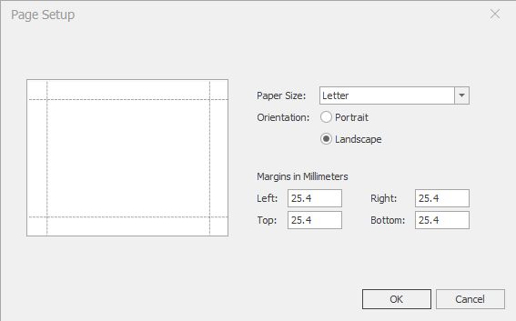 PageSetupDialog